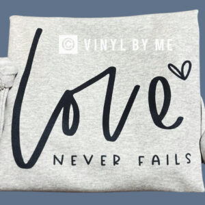 Love never fails