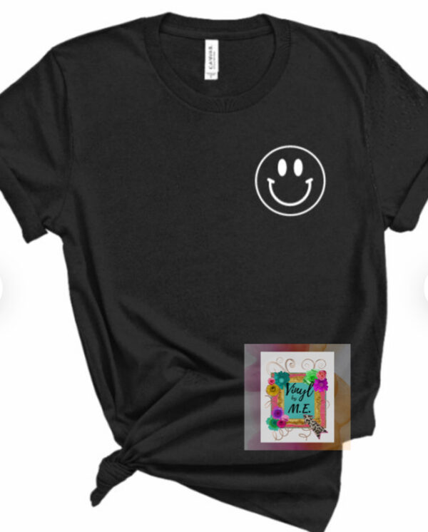 Black Smiley Tee