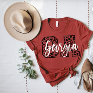 Red Georgia tee
