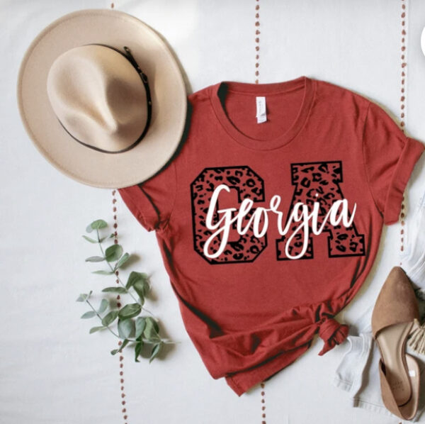 Red Georgia tee