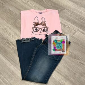 Pink Cheetah Bunny