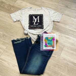 Mom Life tee (bella)