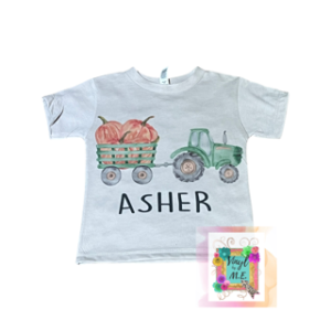 Cream Pumpkin Tee (leave name in notes)