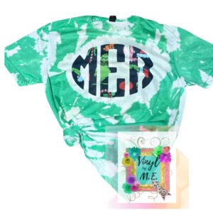 Grinch Monogram Tee (leave monogram in monogram form in notes)