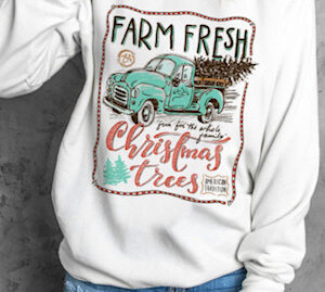 Farm Fresh Trees sweatshirt (sublimation)