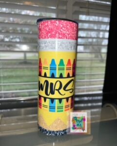 Pencil Teacher Cup (leave name in note section)