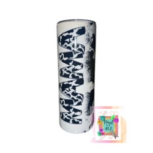 Cow Print Mama 20oz tumbler