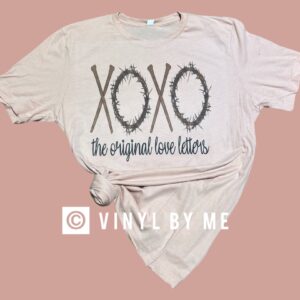 Xoxo love letter (sublimation)