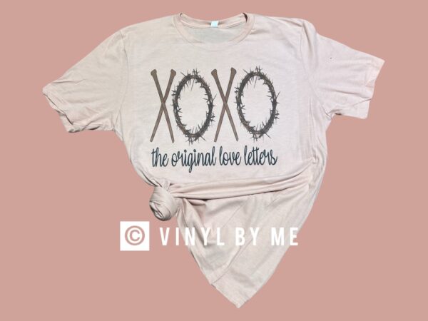 Xoxo love letter (sublimation)