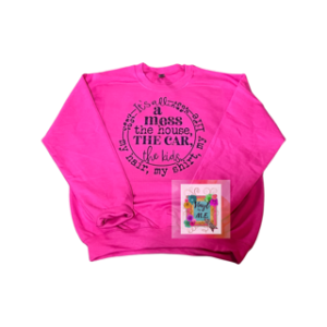 It's all a mess sweatshirt