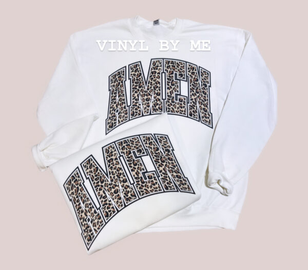 Amen white sweatshirt
