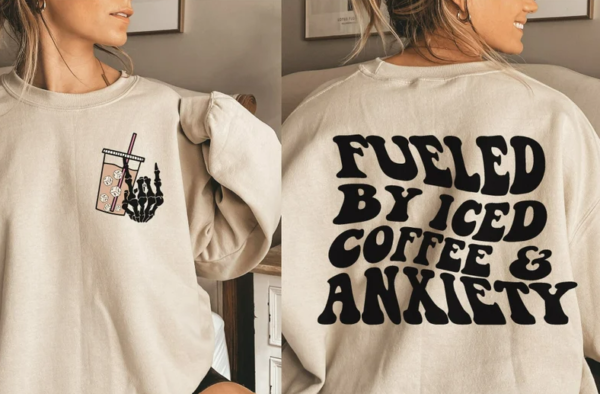 Tan Fueled sweatshirt
