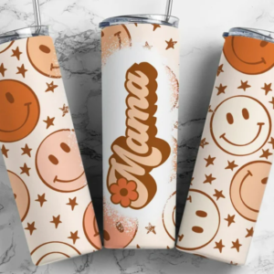 Smiley Retro Mama 20oz