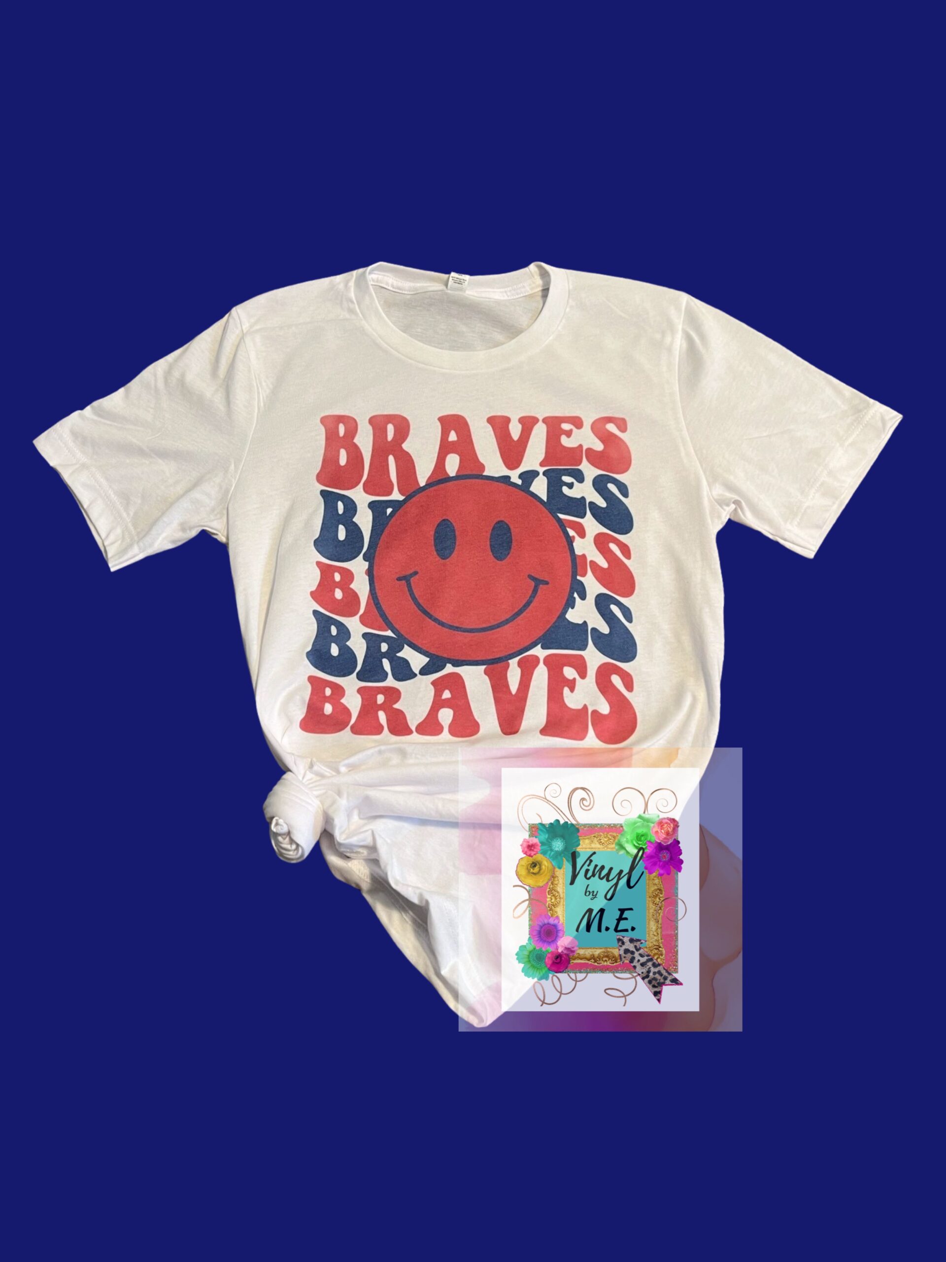 Braves Smiley Tee