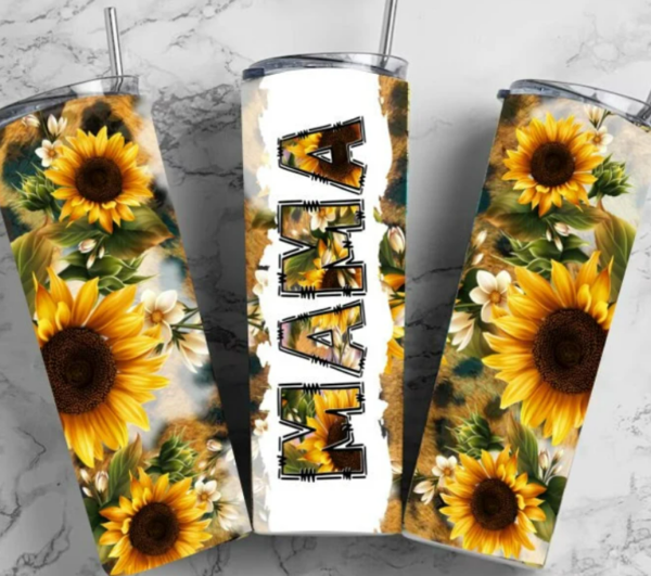 Sunflower Mama 20oz