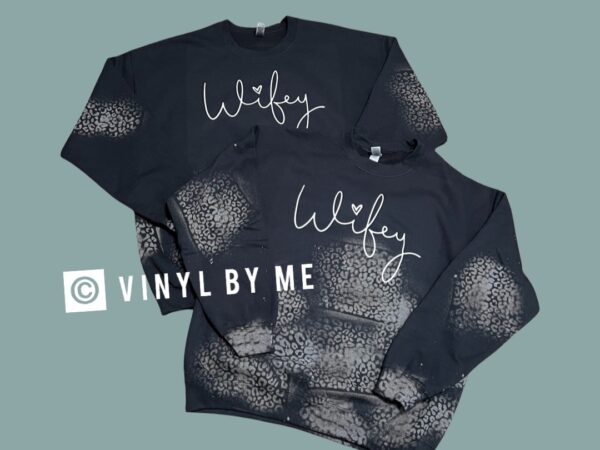 Cheetah Wifey Sweatshirt