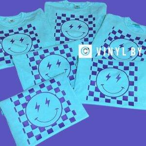 Comfort Color Smiley tee