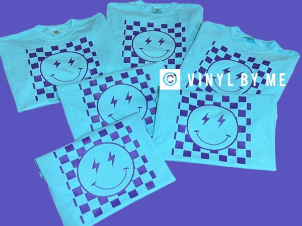 Comfort Color Smiley tee