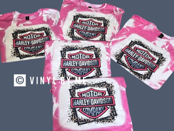 Pink Harley Tee