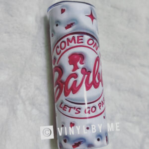 3D Barbie 20oz tumbler