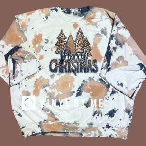 Brown leopard Merry Christmas