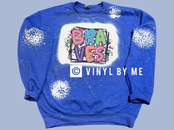 Colorful Braves Sweatshirt