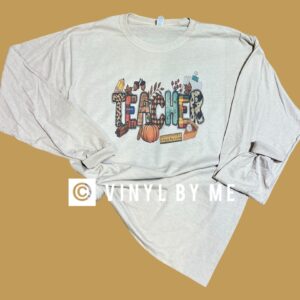 Longsleeve Fall Teacher tee