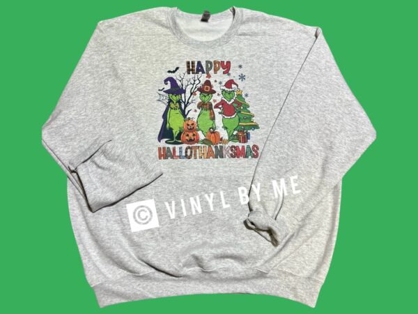 Hallo-Grinch sweatshirt