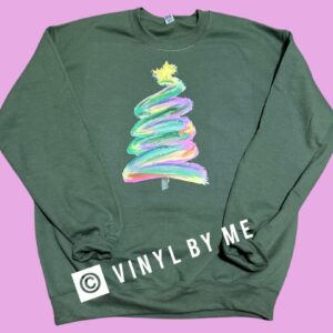 Watercolor tree sweatshirt