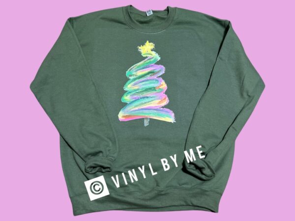 Watercolor tree sweatshirt