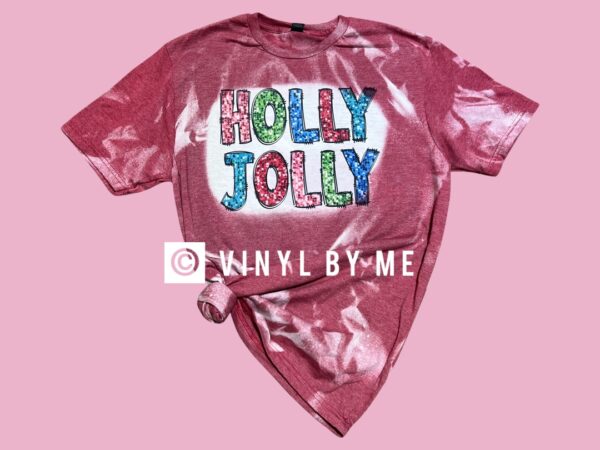 Glitter Holly Jolly Tee