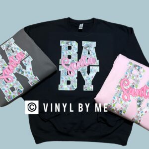 Santa baby sweatshirt (leave color in note section)