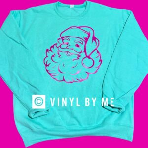 Mint Santa sweatshirt