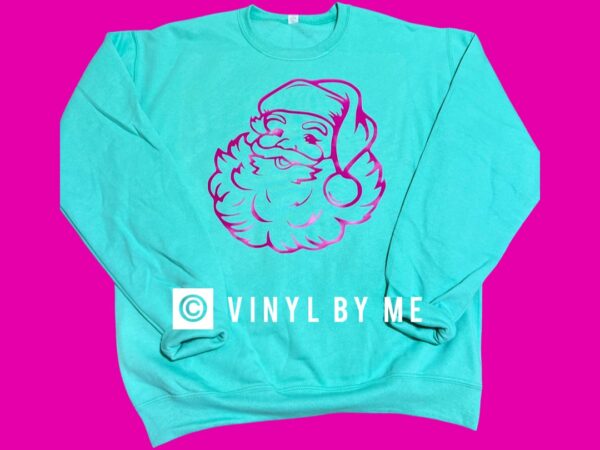 Mint Santa sweatshirt