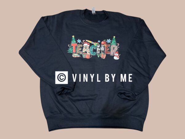 Christmas teacher sweatshirt