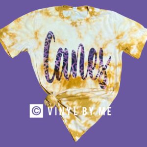 Acid washed Purple cheetah Canes