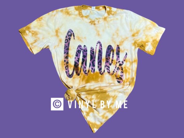 Acid washed Purple cheetah Canes
