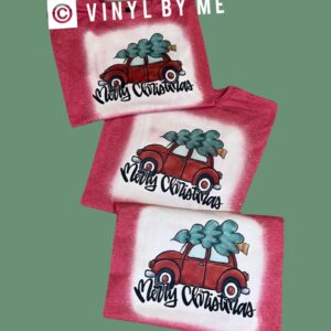 Watercolor Merry Christmas tee