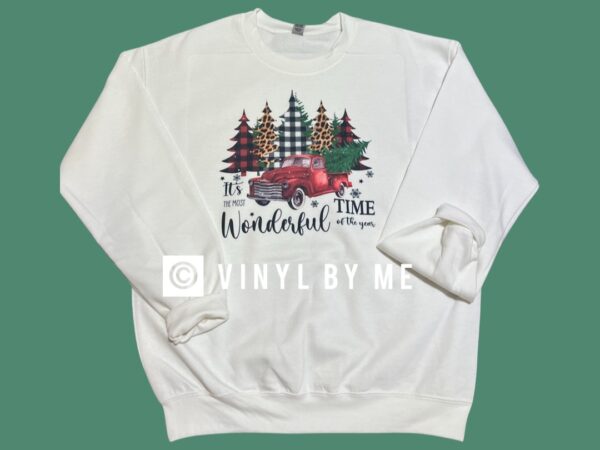 Most wonderful time sweatshirt