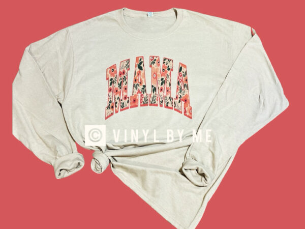 Longsleeve floral Mama