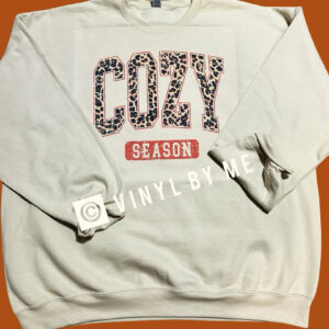 Leopard Cozy season sweatshirt