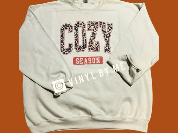 Leopard Cozy season sweatshirt