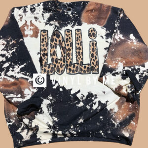 Acid washed LOLLI sweatshirt