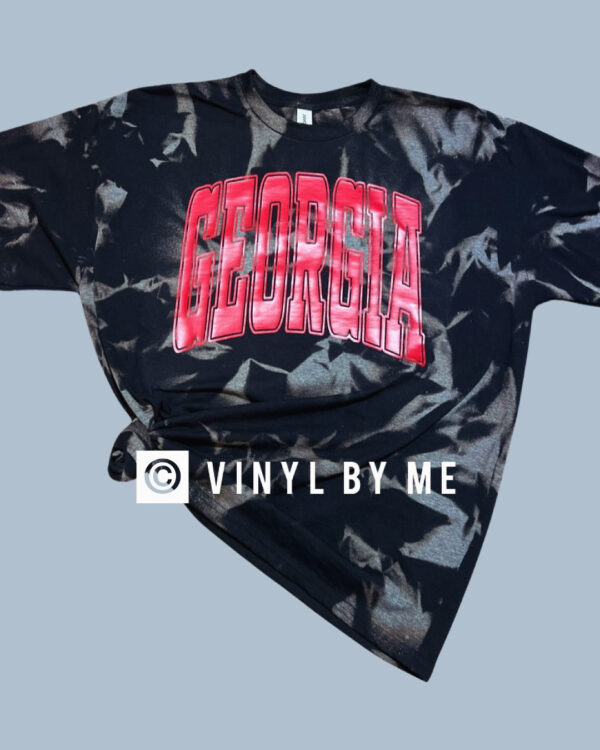Acid washed GA tee