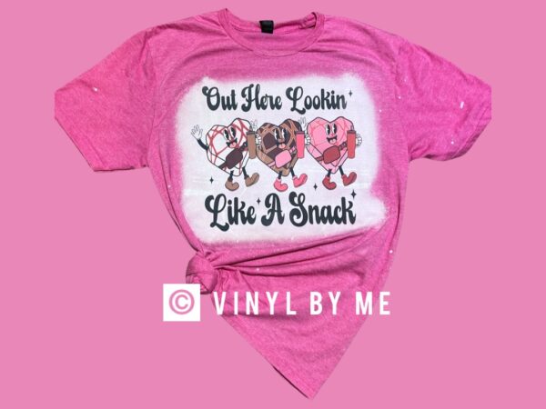 Valentine snack tee