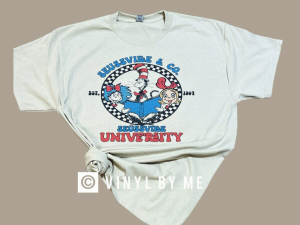 Cream Seussville tee