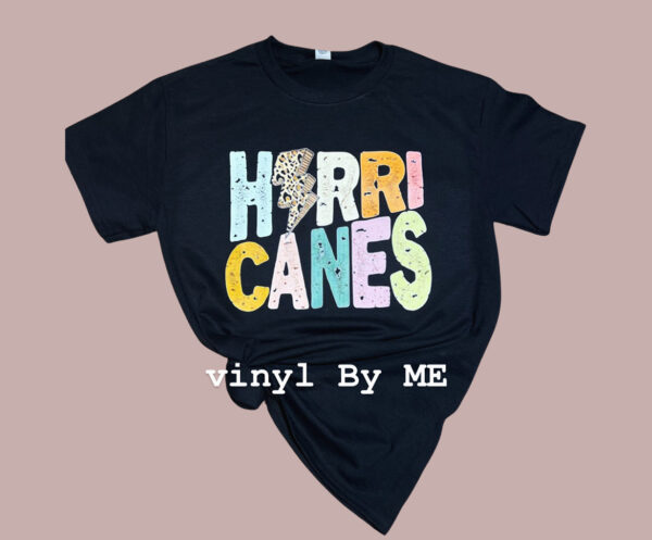 Black cheetah hurricanes tee