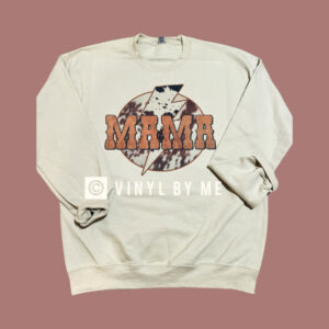 Cowhide Mama sweatshirt