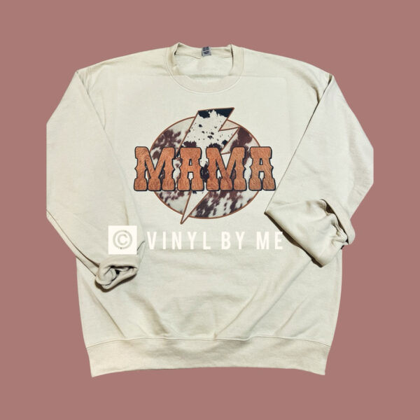 Cowhide Mama sweatshirt