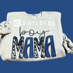 Cowhide Boy mama sweatshirt